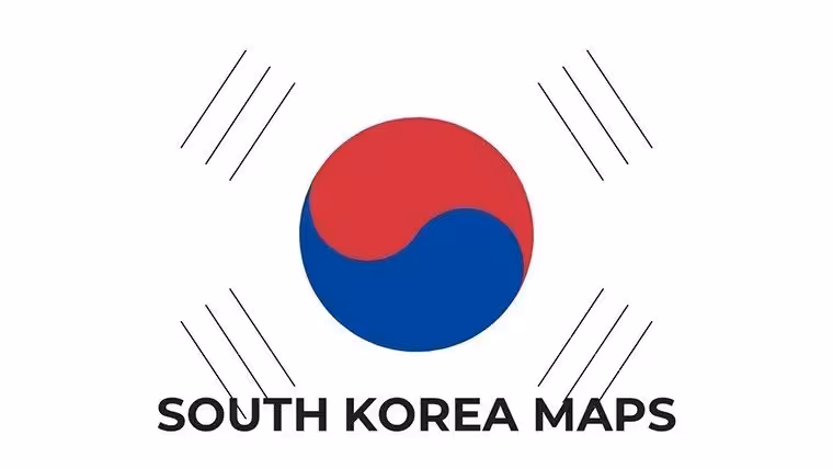 South Korea PowerPoint Maps Template