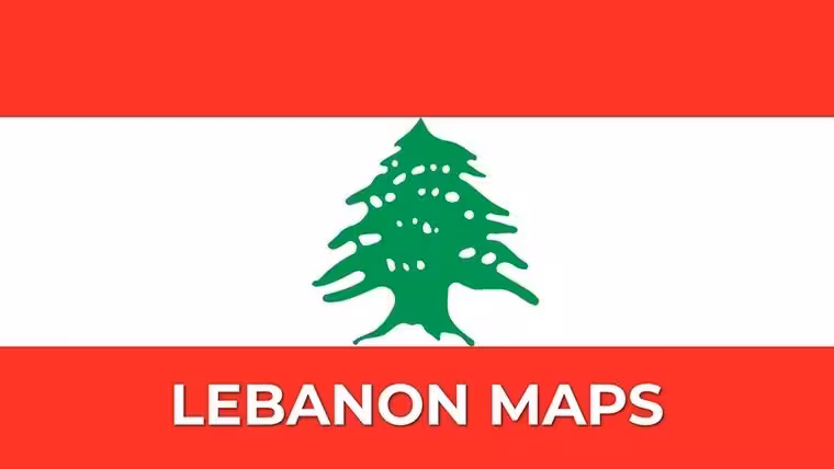 Editable Lebanon Keynote Maps for Stunning Presentations
