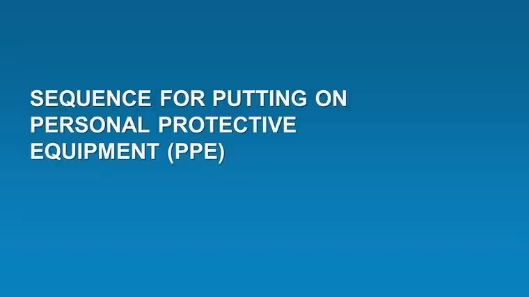 Medicine: Personal Protective Equipment (PPE) PowerPoint Charts Template