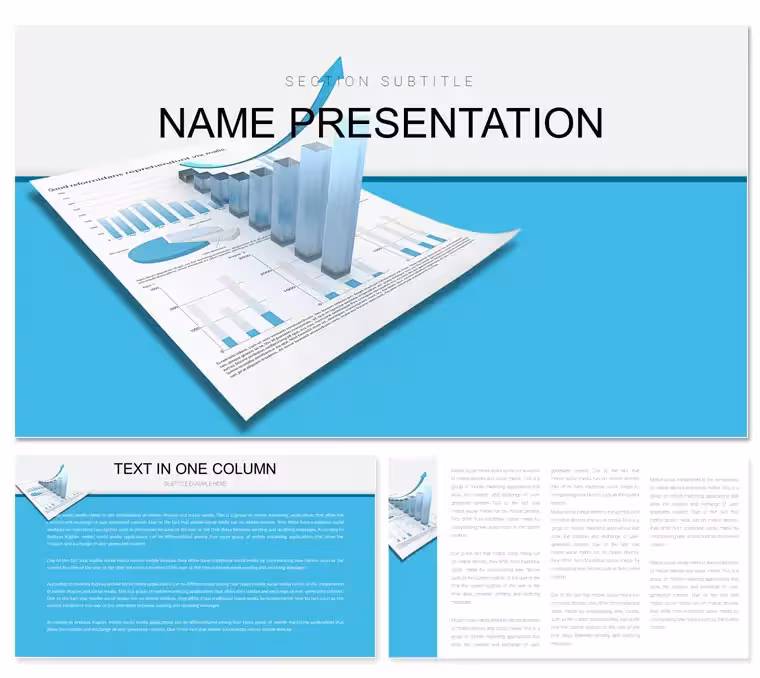 Graphic Analysis PowerPoint Template: Decoding Financial Flows