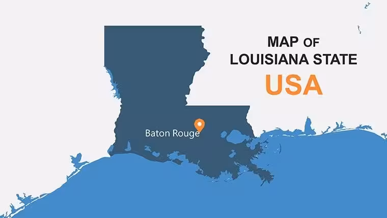 US Louisiana Keynote Maps: Your Gateway to Compelling Visual Narratives
