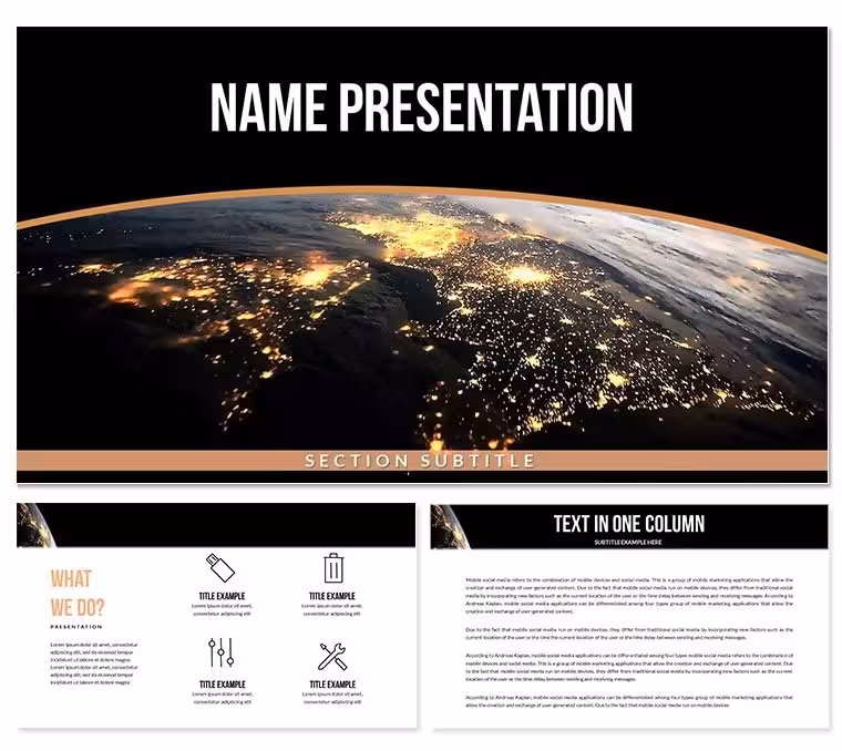 Modern Civilization PowerPoint Templates