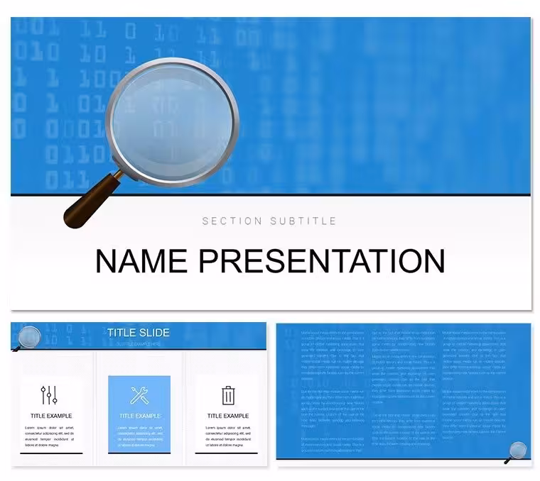 Search Marketing PowerPoint Template: Navigate Digital Success