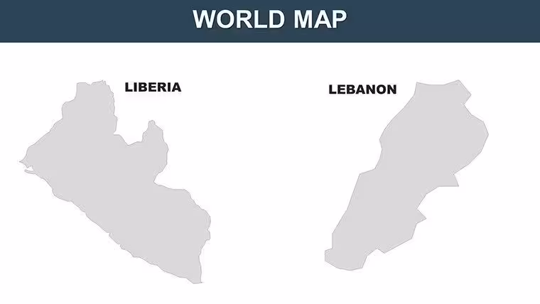 World : Iceland PowerPoint maps