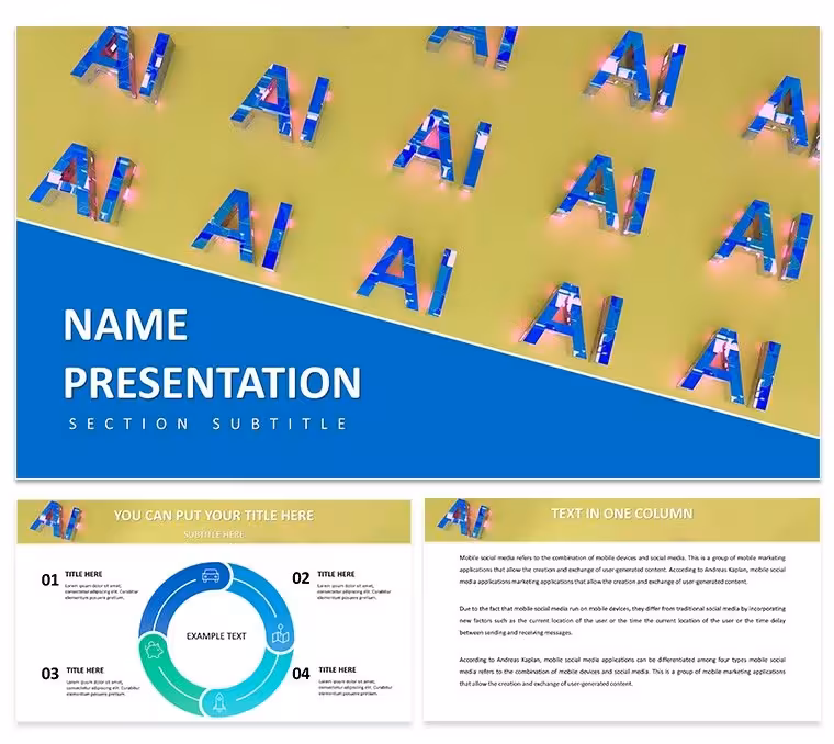 Dynamic AI Keynote Template: Revolutionize Your Tech Narratives