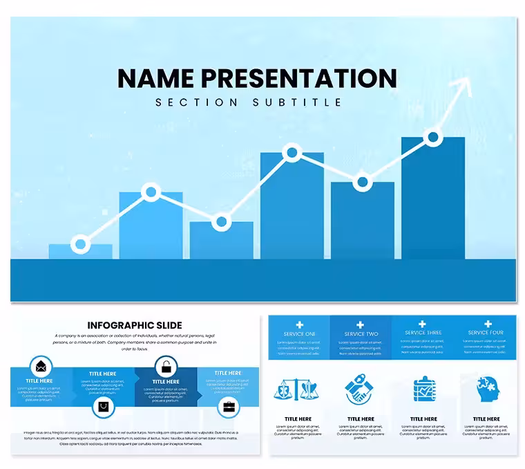 Analytical Graphics PowerPoint Template for Tech Data