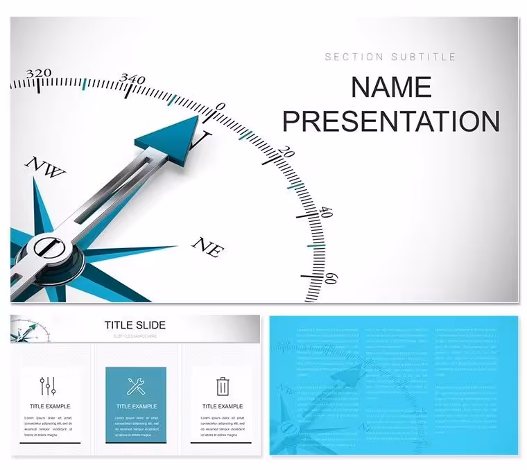 Marketing Analyst PowerPoint Template: Data Insights Pro