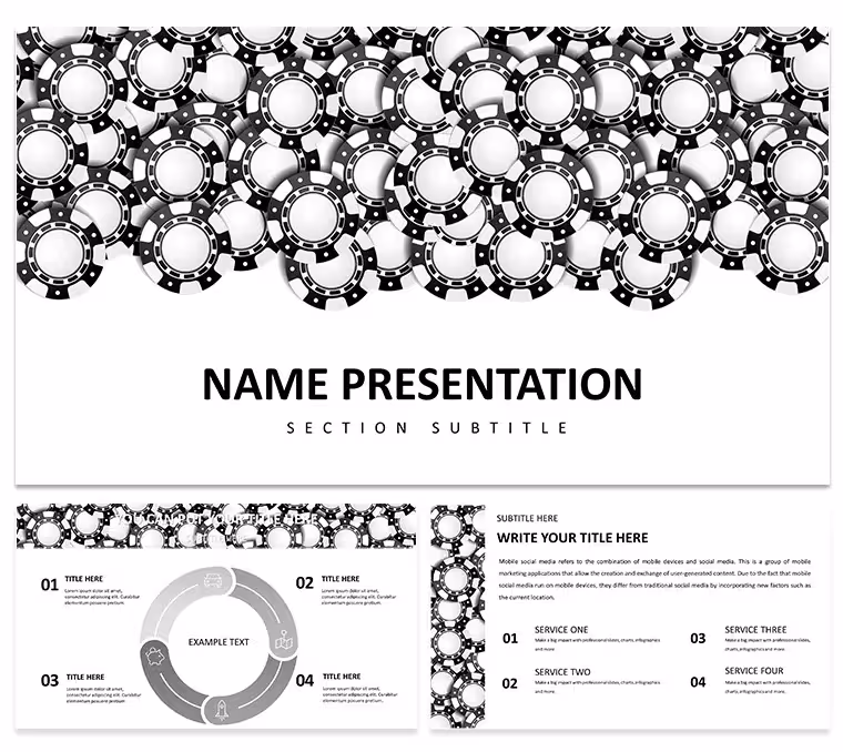 Vibrant Casino PowerPoint Template