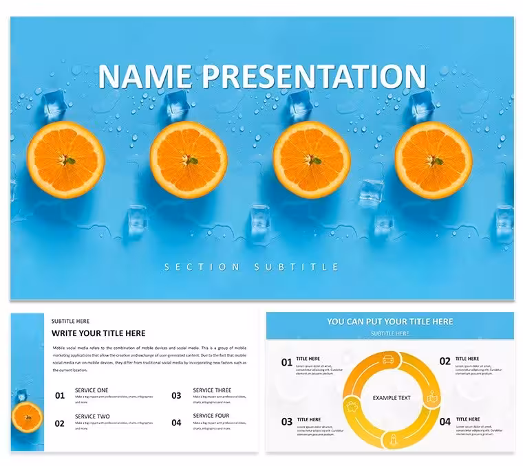 Tropical Breeze Keynote Template