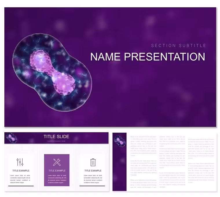 Biology Lesson PowerPoint Template: Ignite Classroom Curiosity