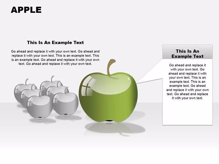 Apple PowerPoint Diagrams: Spotlight Data Peaks and Valleys with Ease