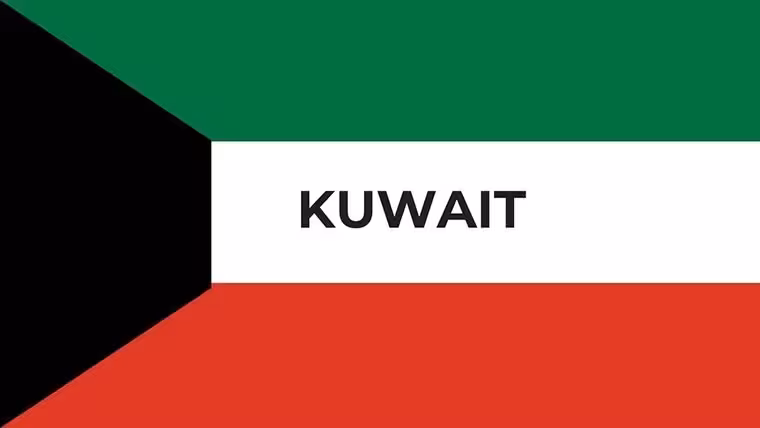 Kuwait Map Keynote Template: Professional Editable Slides