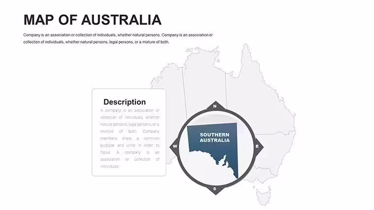 Australia Editable PowerPoint maps - Slide14