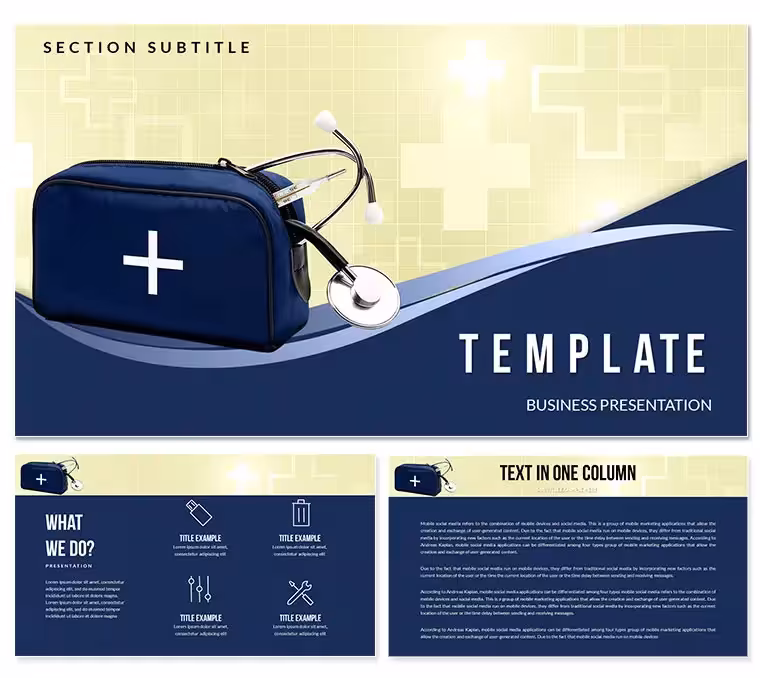 Equipment Doctor PowerPoint templates