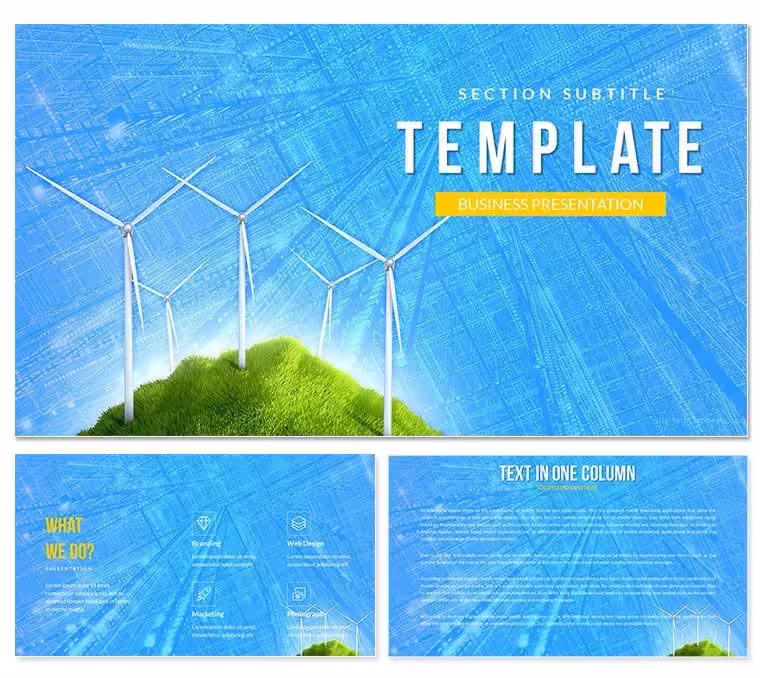Wind Turbines PowerPoint Presentation