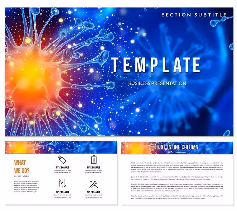 Virologist PowerPoint templates