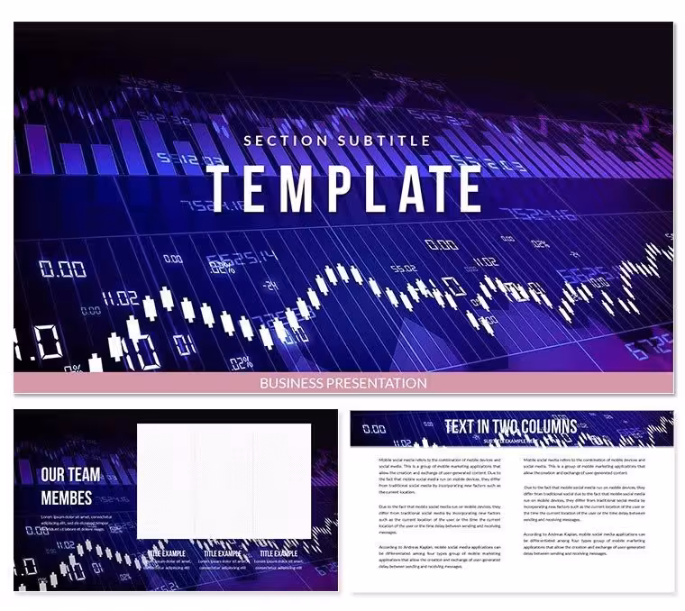 Exchange Rate Online: Tips, Trading Learning PowerPoint template