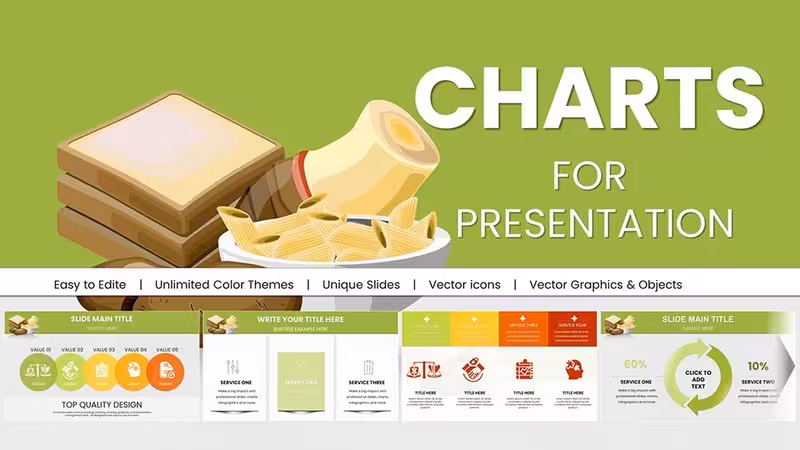 Food Products PowerPoint Charts: Templates for Nutrition and Industry Insights