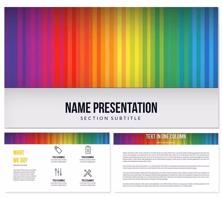 Color Wallpapers PowerPoint Templates
