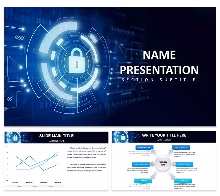Cyber Security Keynote Template: Fortify Your Message with Ironclad Visuals