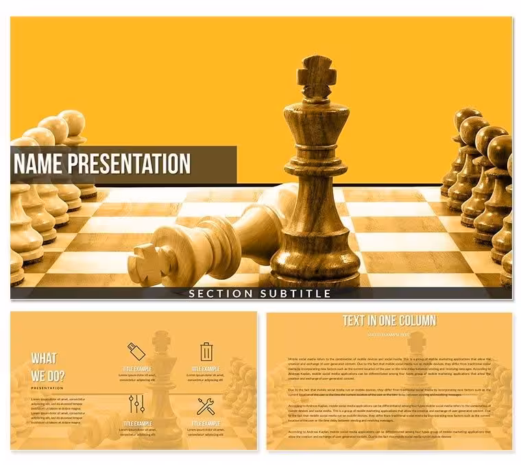 Chess Rules PowerPoint Templates