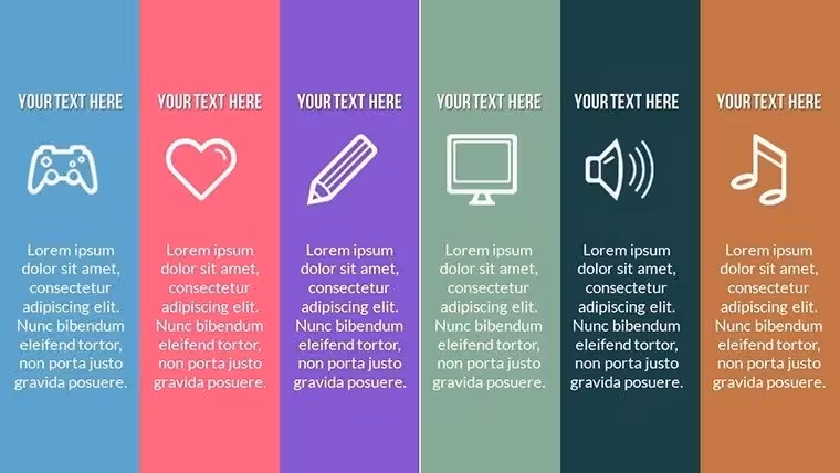 Creative Infographic PowerPoint Charts Template