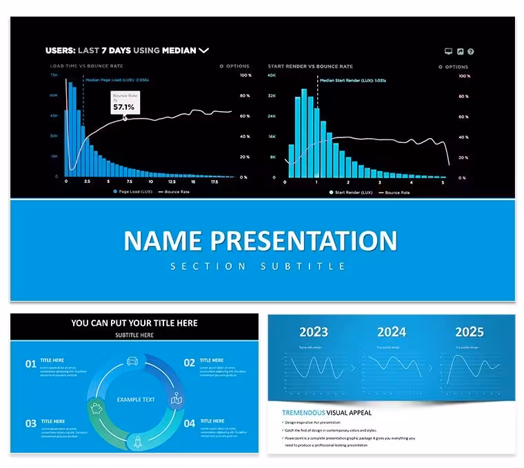 Analytics and Metrics: Data PowerPoint Template