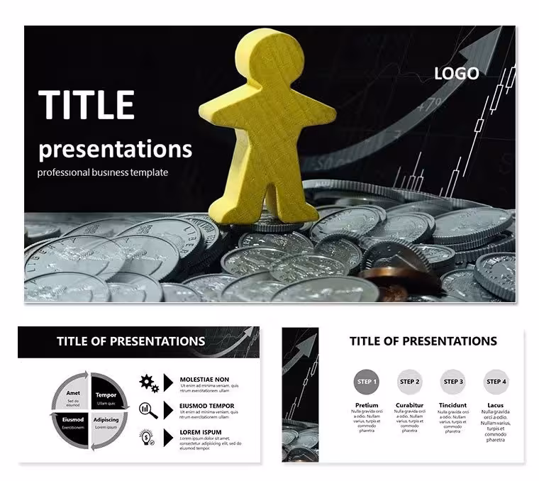 Economic progress PowerPoint templates