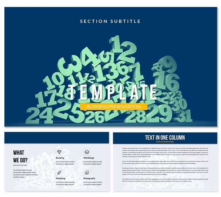 Math Problem Solver PowerPoint Presentation Templates
