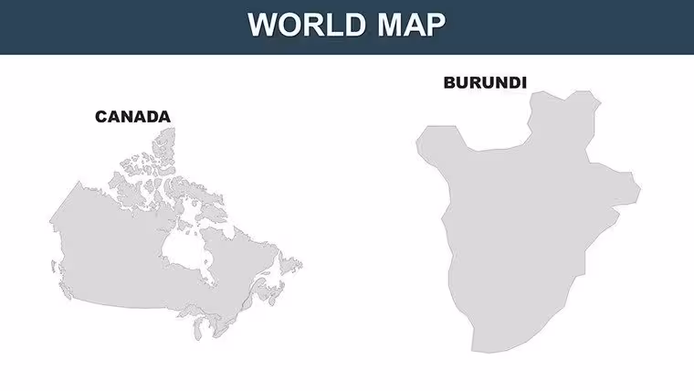 World : China Countries PowerPoint maps
