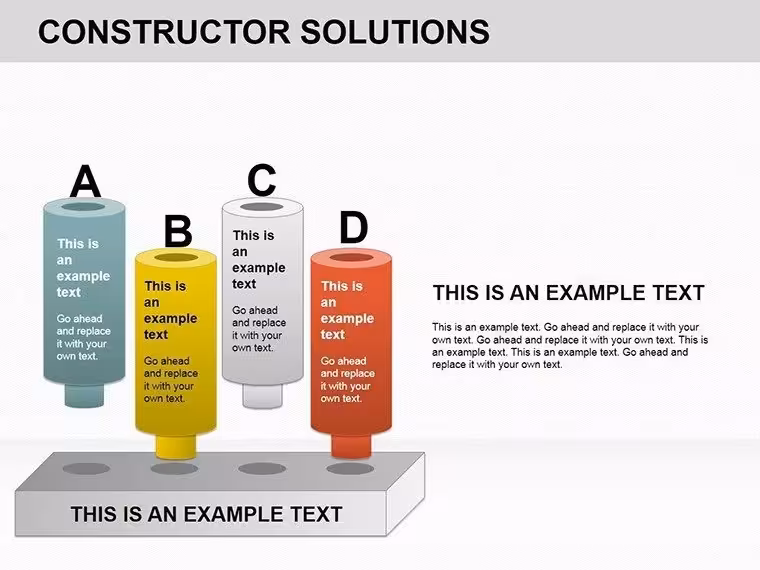 Constructor Solutions PowerPoint Charts Template: Build Visually Stunning Narratives