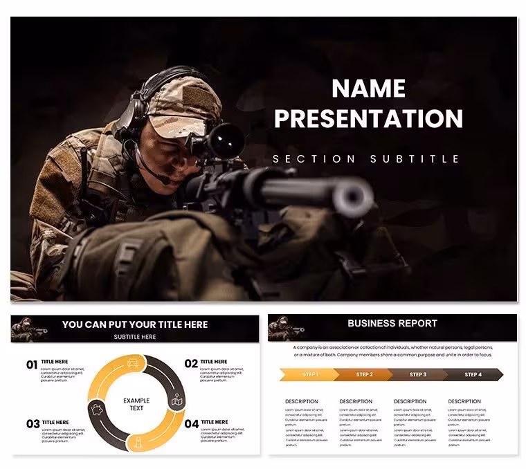 Sharpshooter Keynote Template: Aim True in Every Pitch