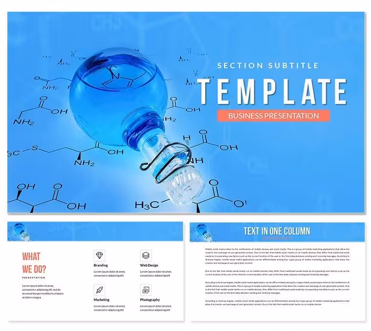 Chemical Science PowerPoint Templates Presentation