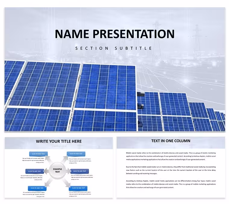 Download Sustainable Energy Keynote Template for Impactful Eco Presentations