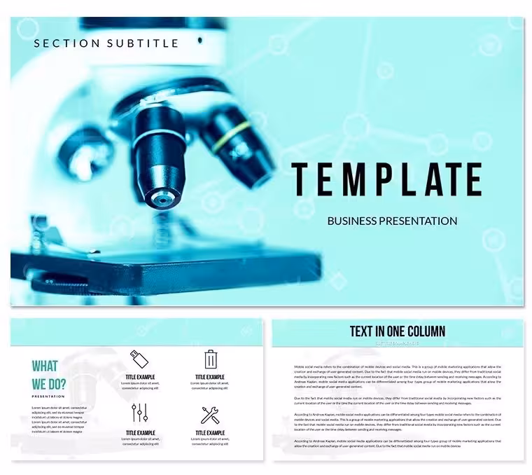 Molecular Markers PowerPoint templates
