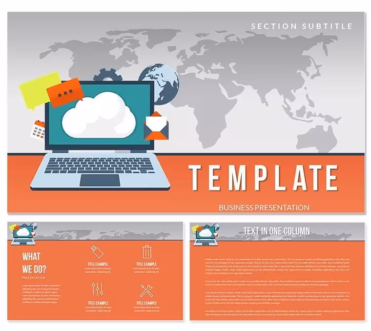 Cloud Computing PowerPoint templates