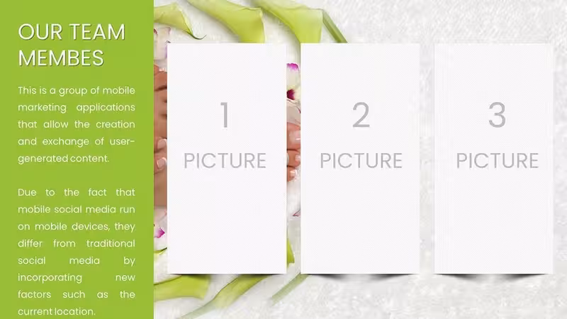 SPA Foot Treatment PowerPoint Charts Template