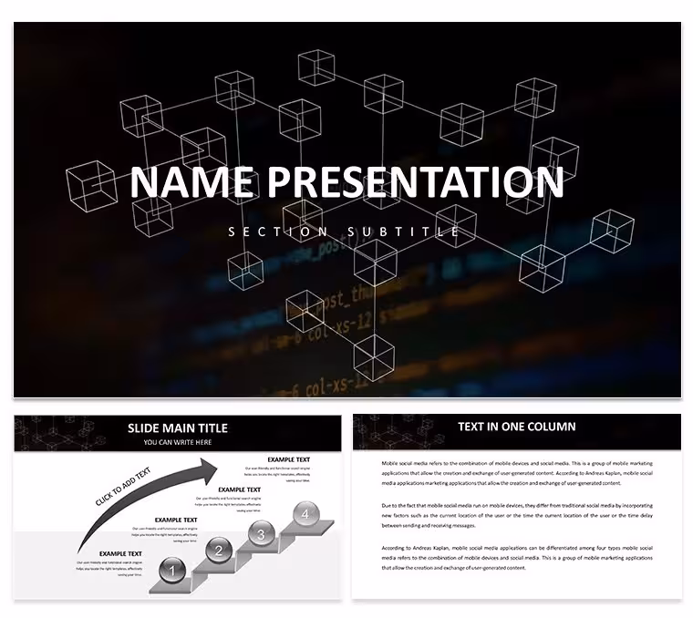 Structure Blockchain Keynote Template: Architecting the Future of Decentralized Presentations