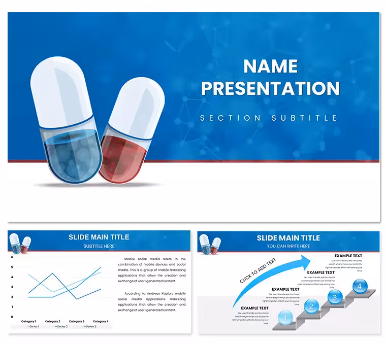 Pill Pharmaceutical PowerPoint Template