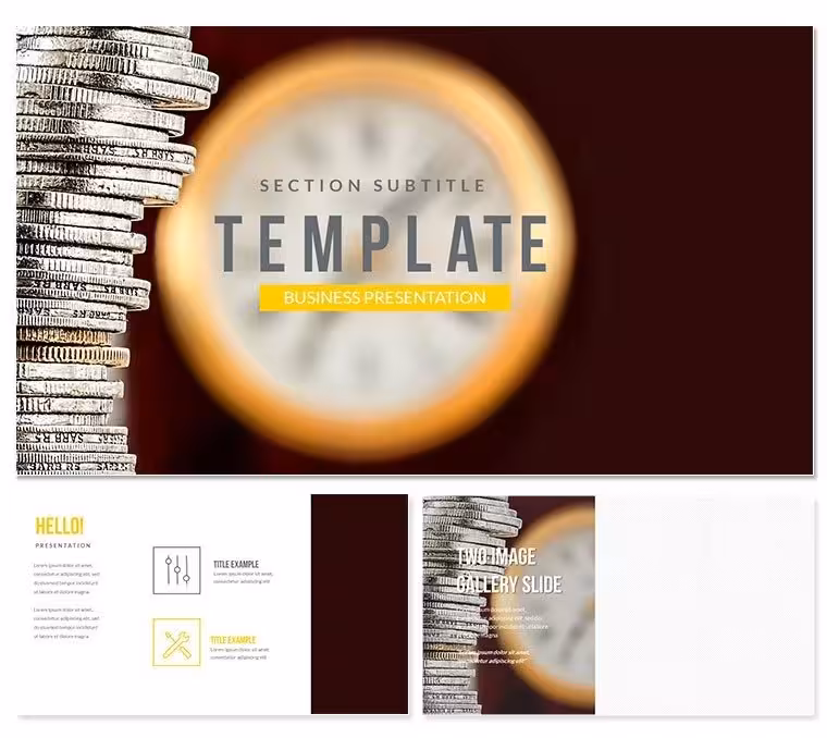 Money Management PowerPoint Template