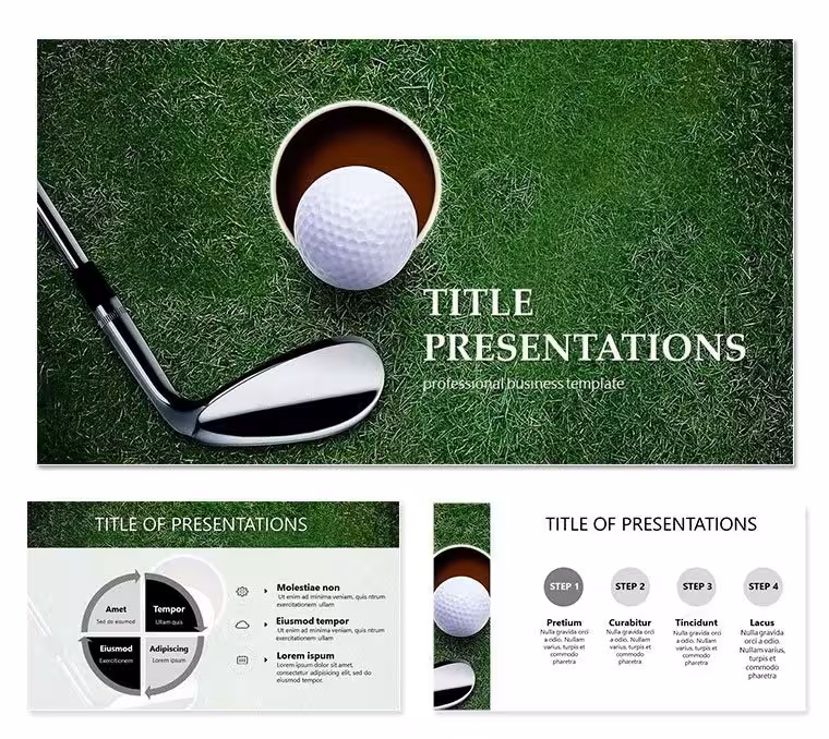 Presentation: Golf-Themed PowerPoint Template