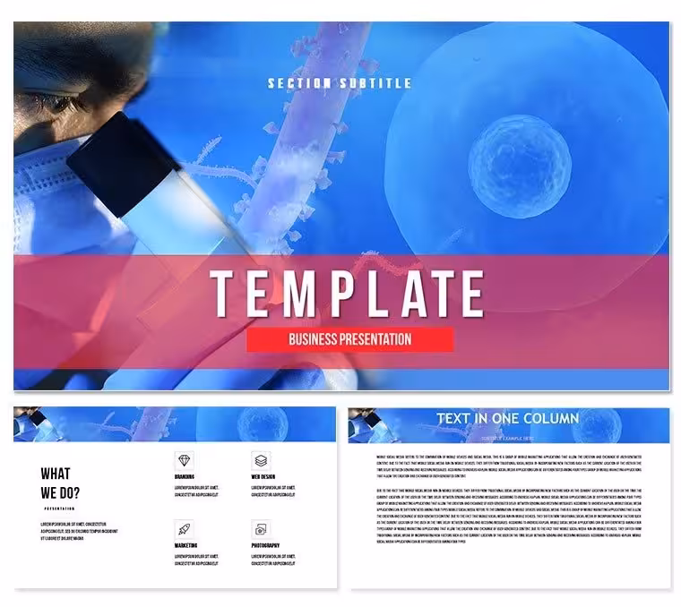 MICROBIOLOGY - PowerPoint Presentation Template