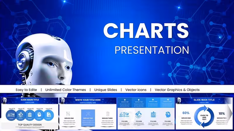 Robot Artificial Intelligence PowerPoint Charts Presentation: Revolutionize Your Tech Narratives