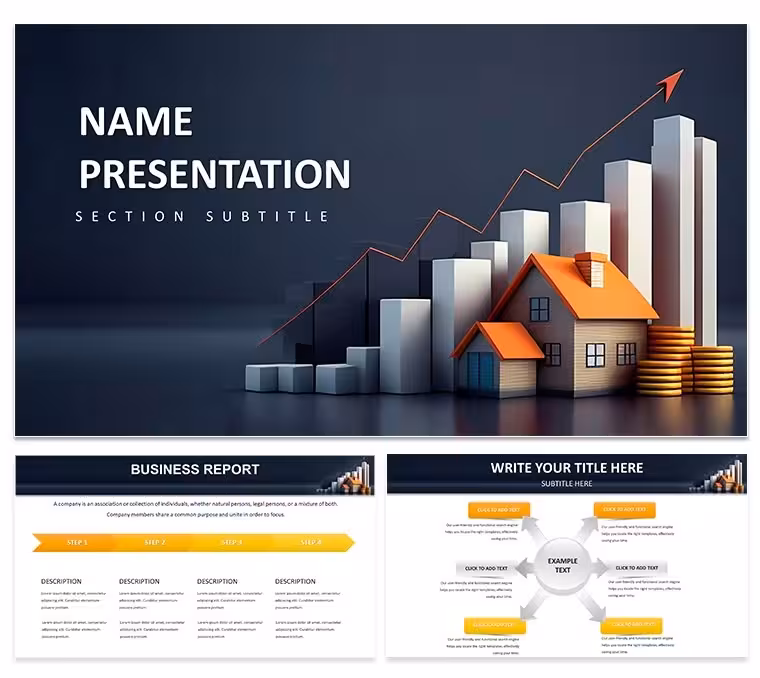 Real Estate and Finance Keynote Template - Download Presentation