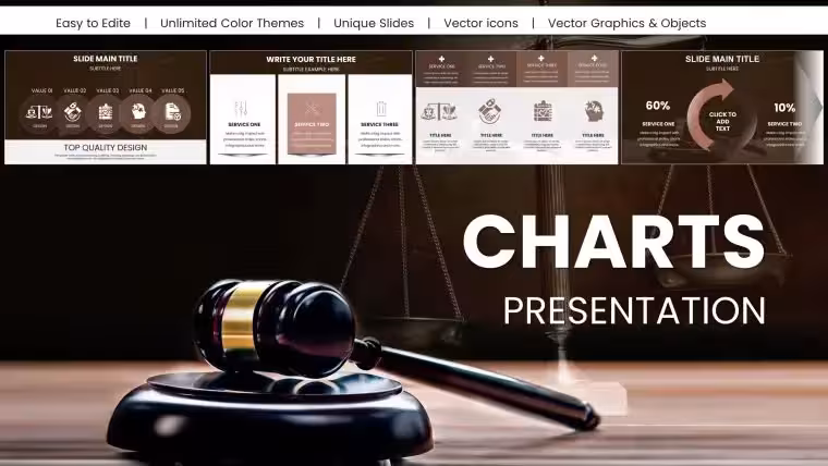 Professional Legal Keynote Charts Template: Build Winning Arguments Visually