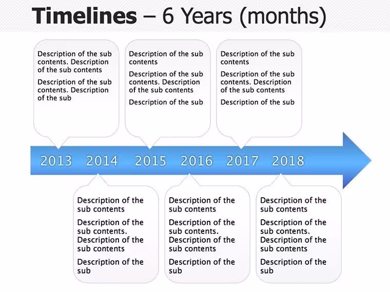 Timeline Planning Keynote Template: Visualize Success Step by Step