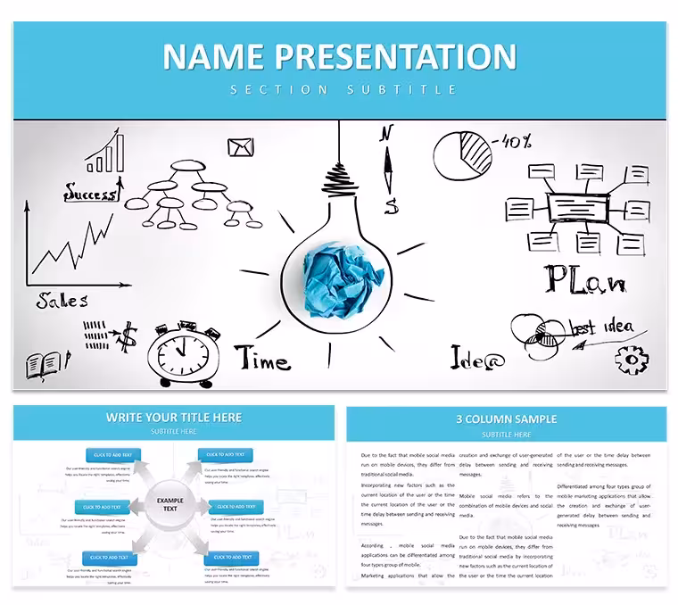 Creativity Innovation PowerPoint Template