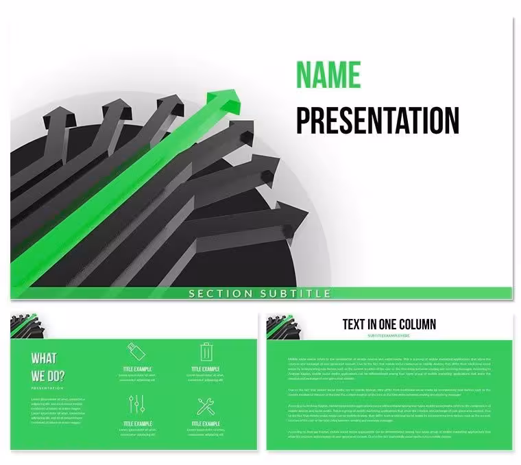 Download Project Management Direction PowerPoint Template, PPT