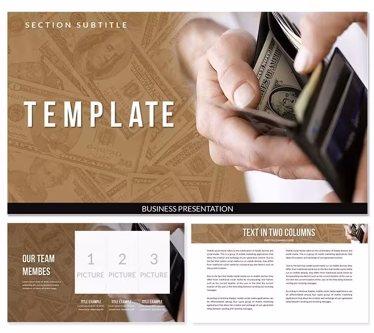 Cash management PowerPoint Templates Presentation