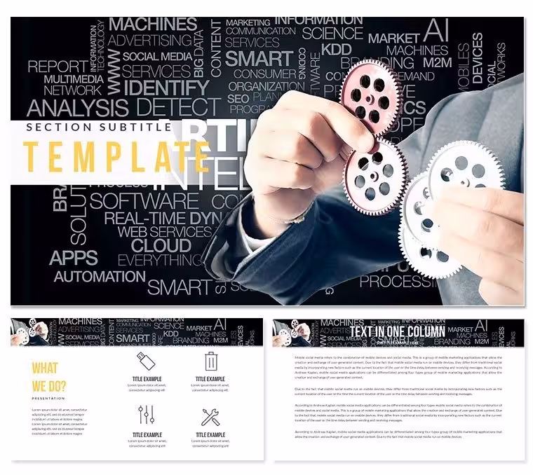 Mechanism Intelligence PowerPoint templates